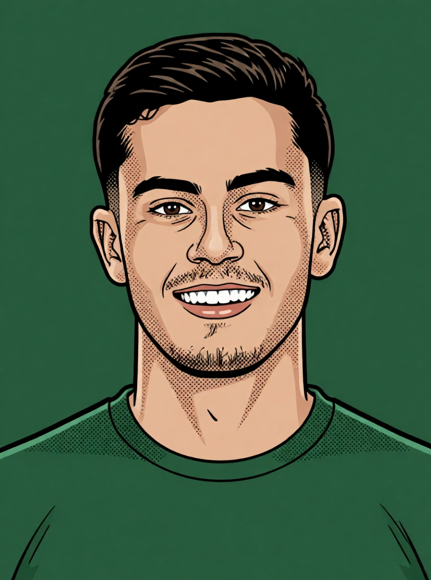 Younes Jaber el Meftahi — ScoutChefAI illüstrasyonu