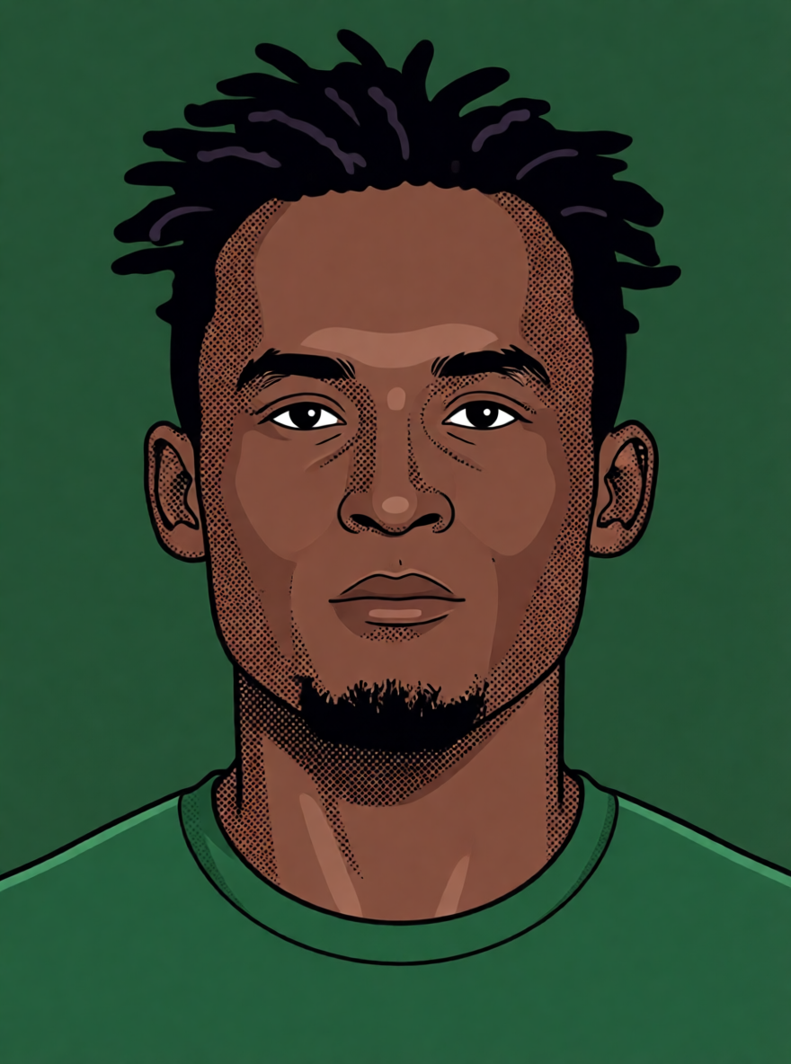 James Ndjeungoue — ScoutChefAI illüstrasyonu