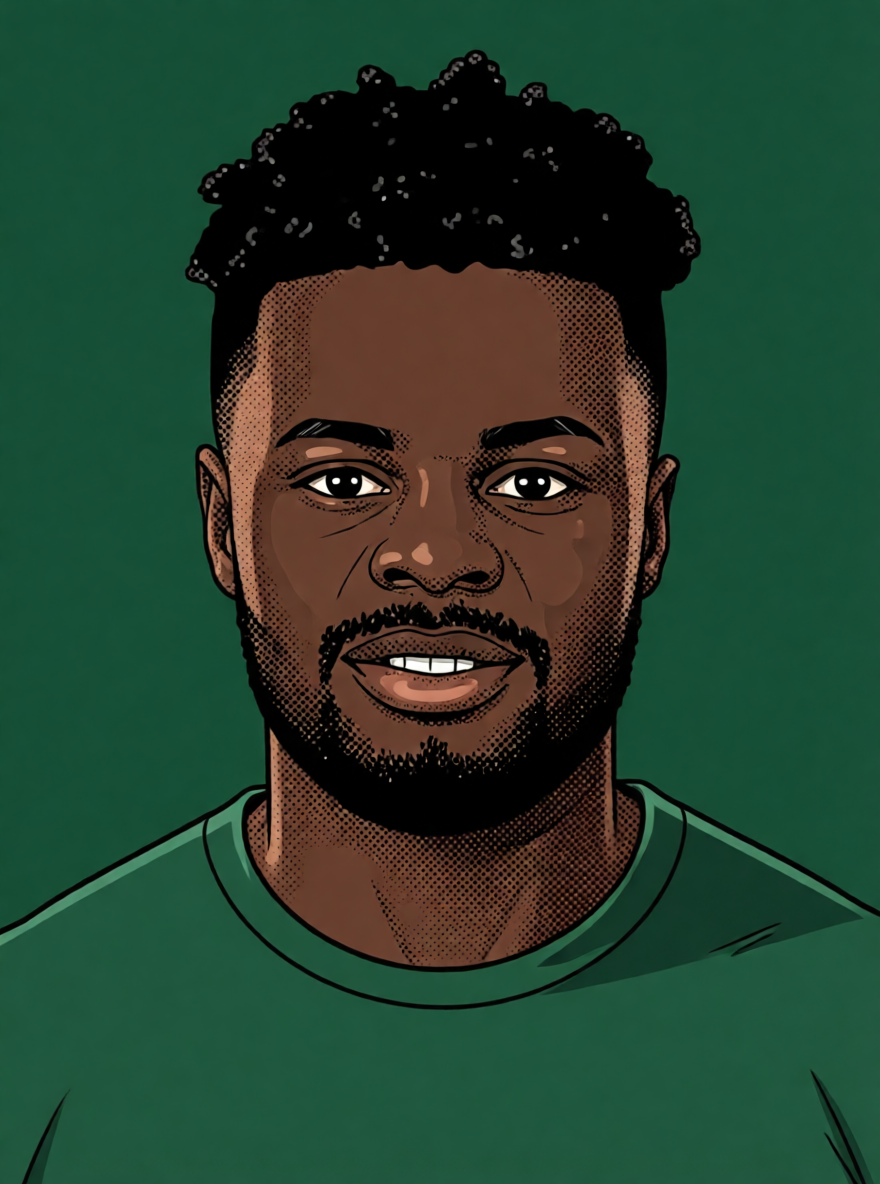 Prosper Obah — ScoutChefAI illüstrasyonu