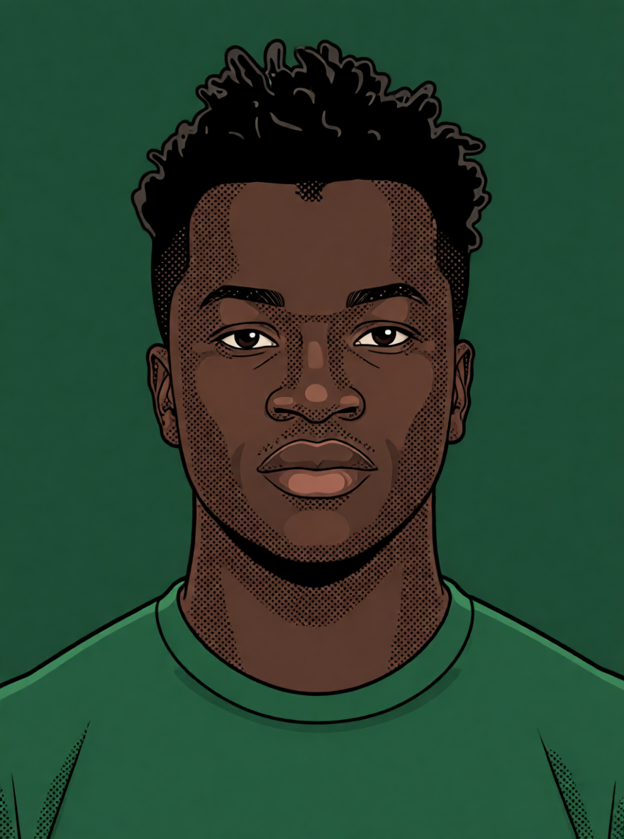 Aboubacar Traore — ScoutChefAI illüstrasyonu