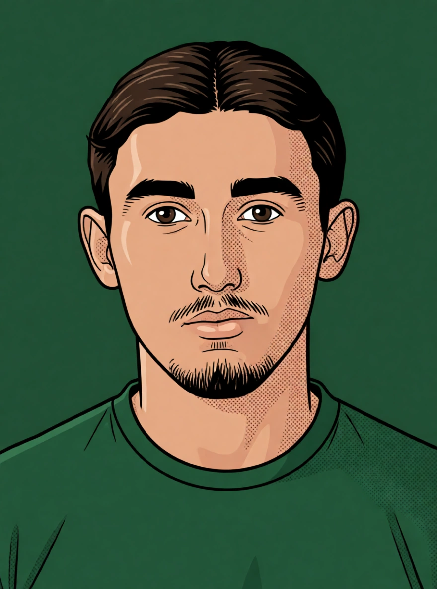 Amine Mahroug — ScoutChefAI illüstrasyonu