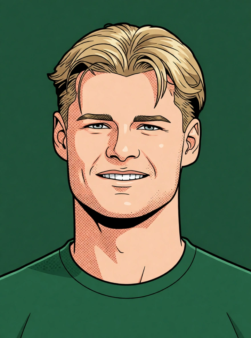 Xander van den Berg — ScoutChefAI illüstrasyonu
