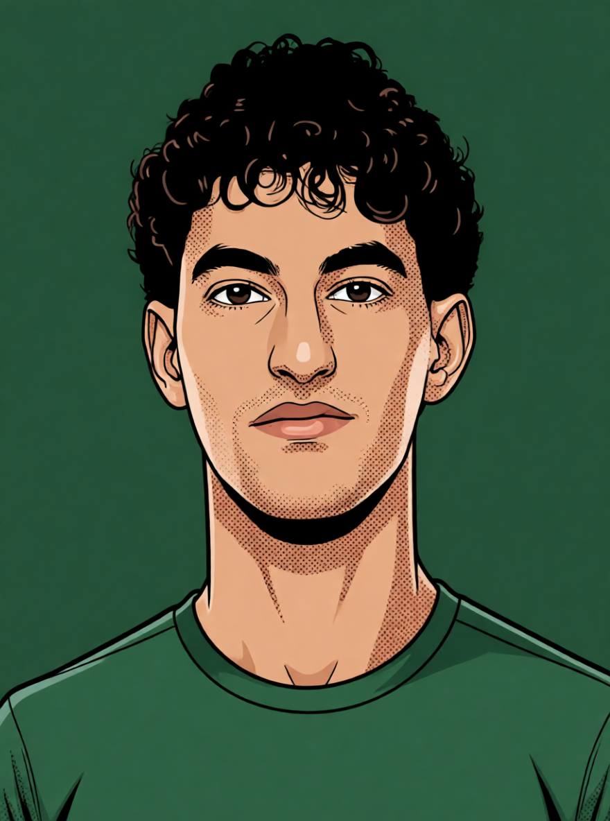 Aiden Hezarkhani — ScoutChefAI illüstrasyonu