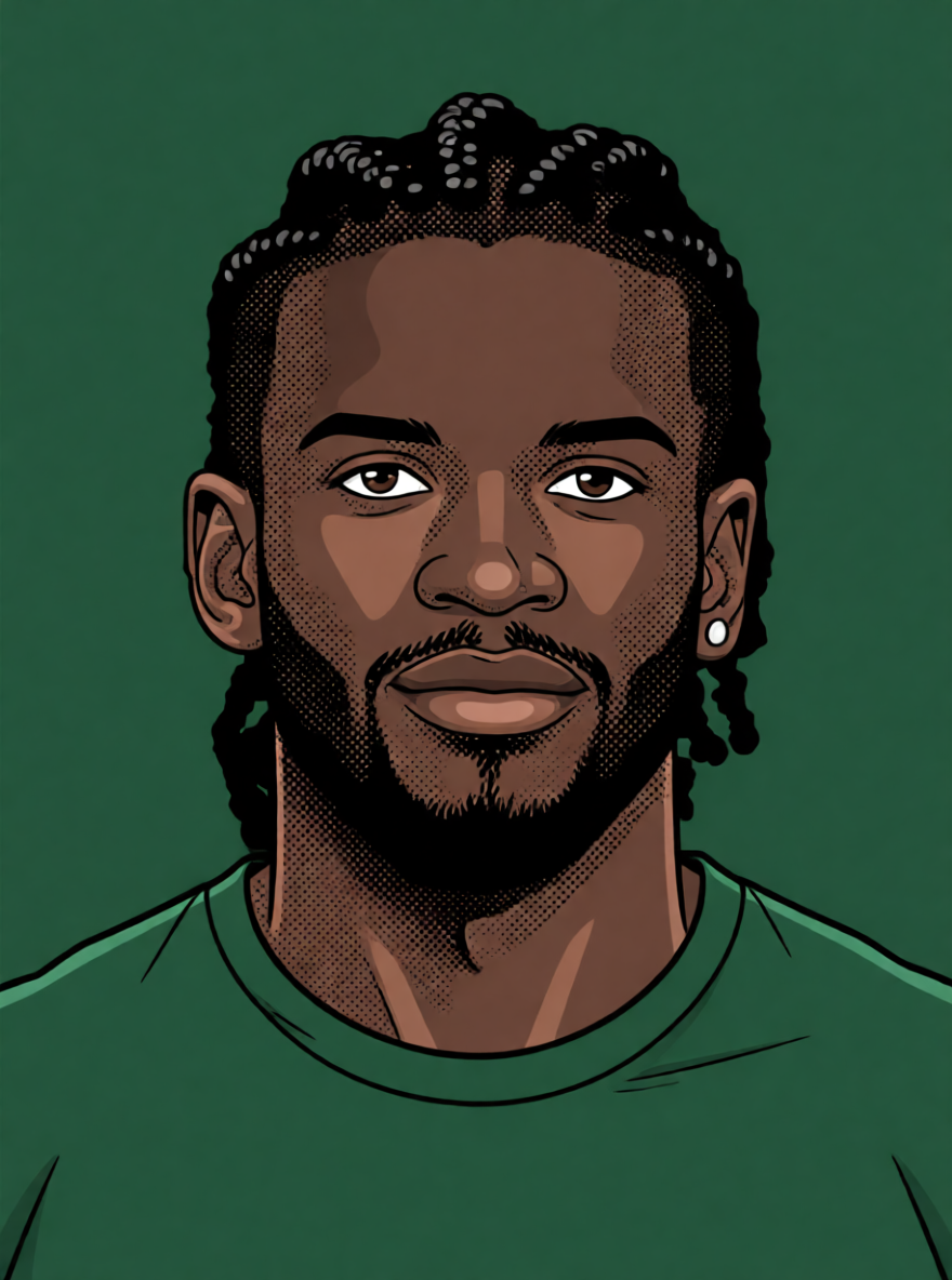 Massiré Sylla — ScoutChefAI illüstrasyonu