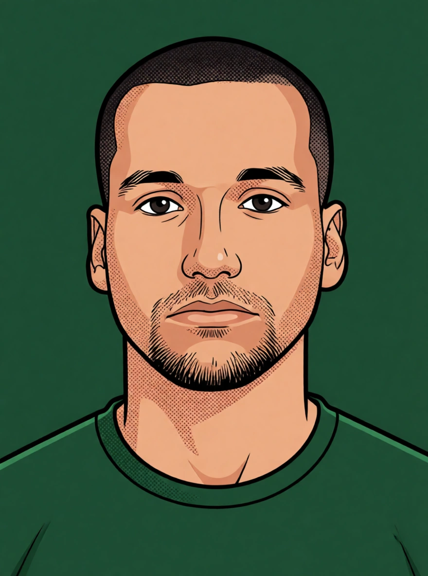Konstantinos Balomenos — ScoutChefAI illüstrasyonu