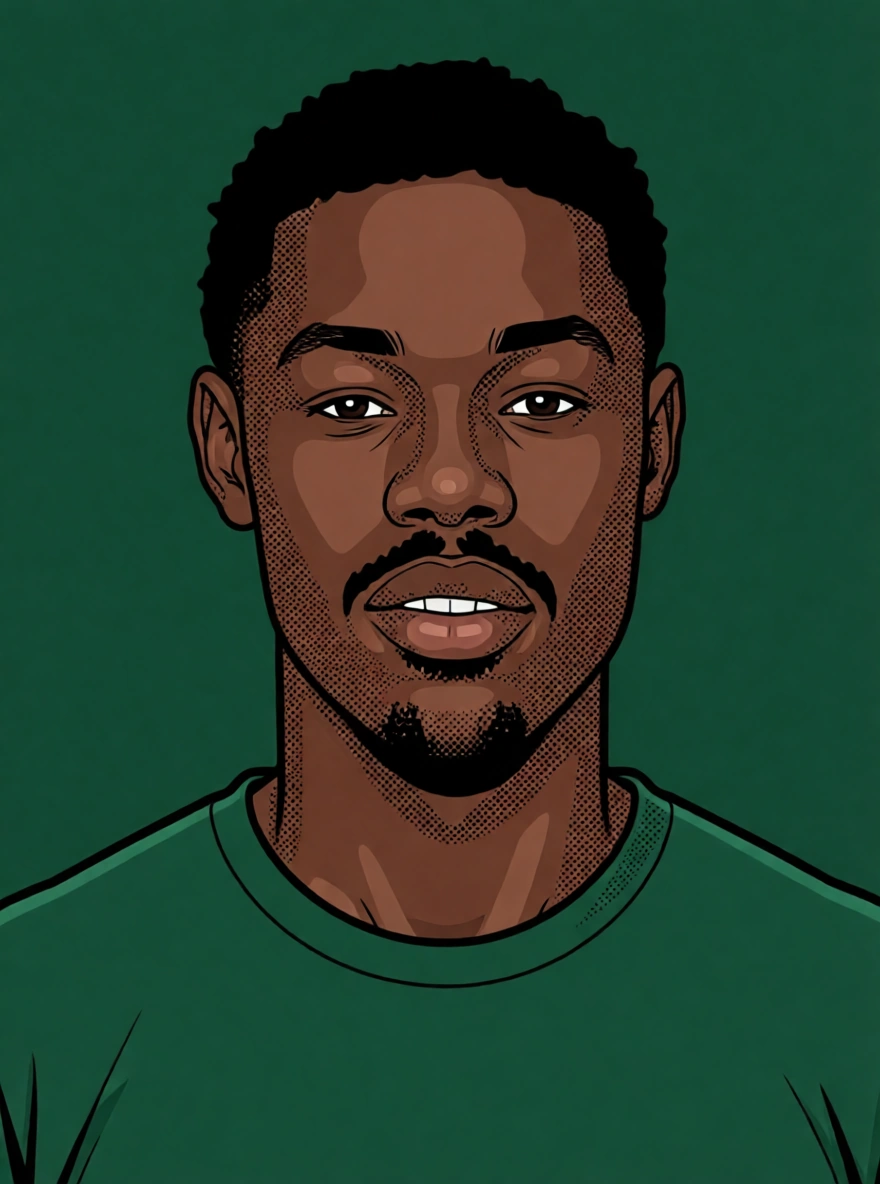 Cheick Souaré — ScoutChefAI illüstrasyonu
