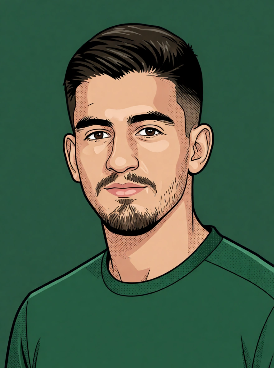 Adem Doğan — ScoutChefAI illüstrasyonu