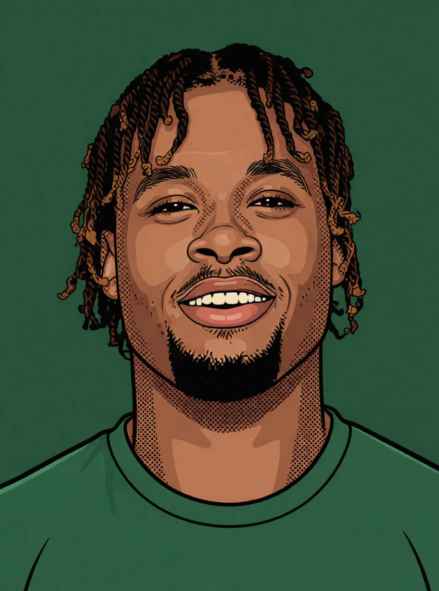 Tayvon Gray — ScoutChefAI illüstrasyonu
