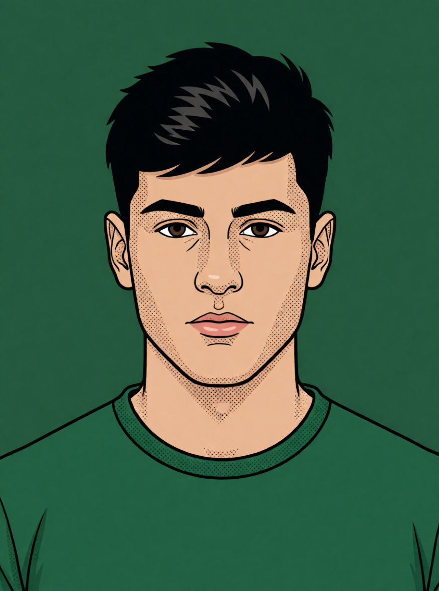 Rodri Alonso — ScoutChefAI illüstrasyonu