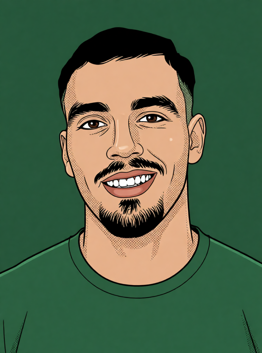 Ismaïl Bouleghcha — ScoutChefAI illüstrasyonu
