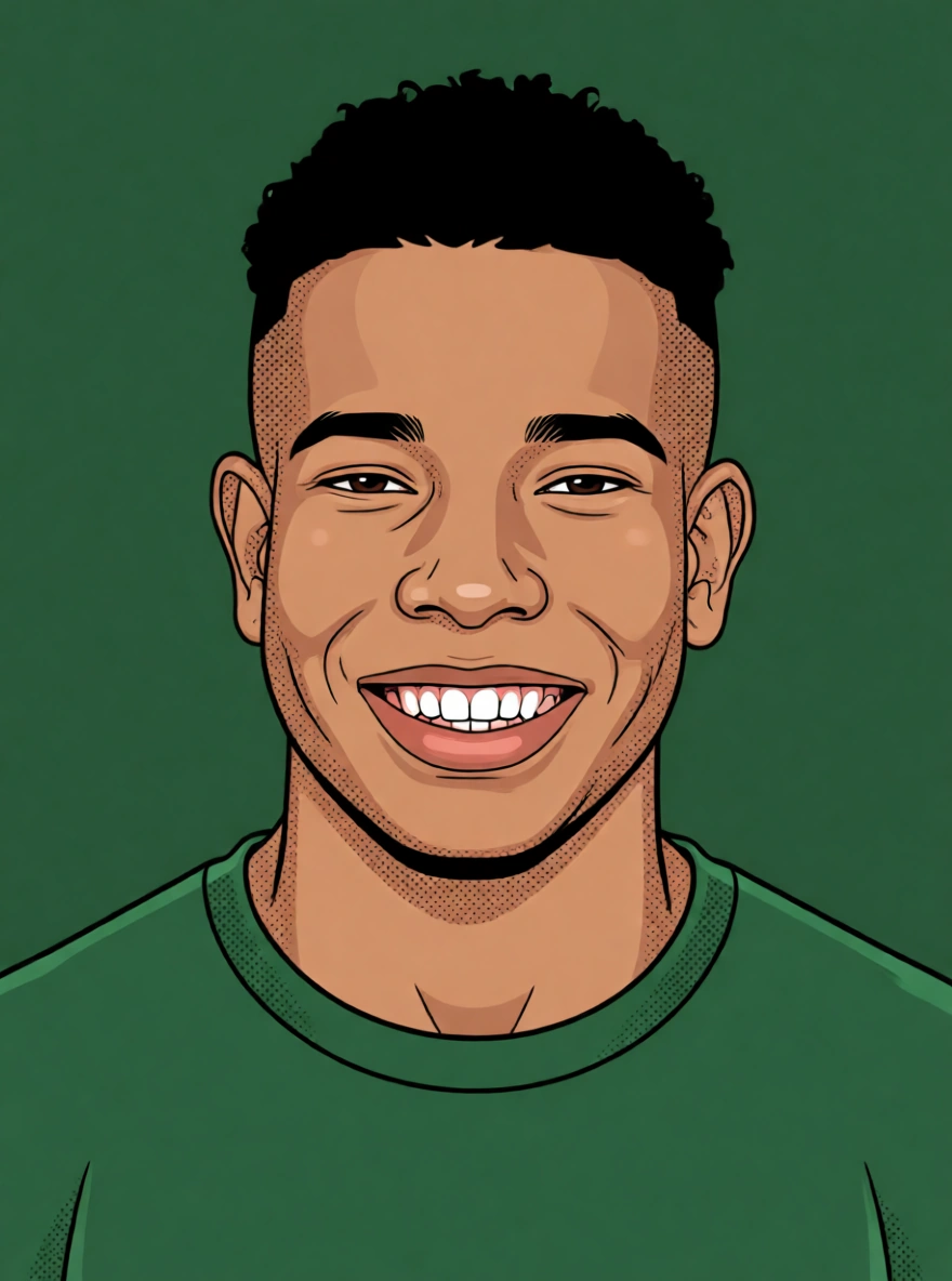 Christophe Kabongo — ScoutChefAI illüstrasyonu