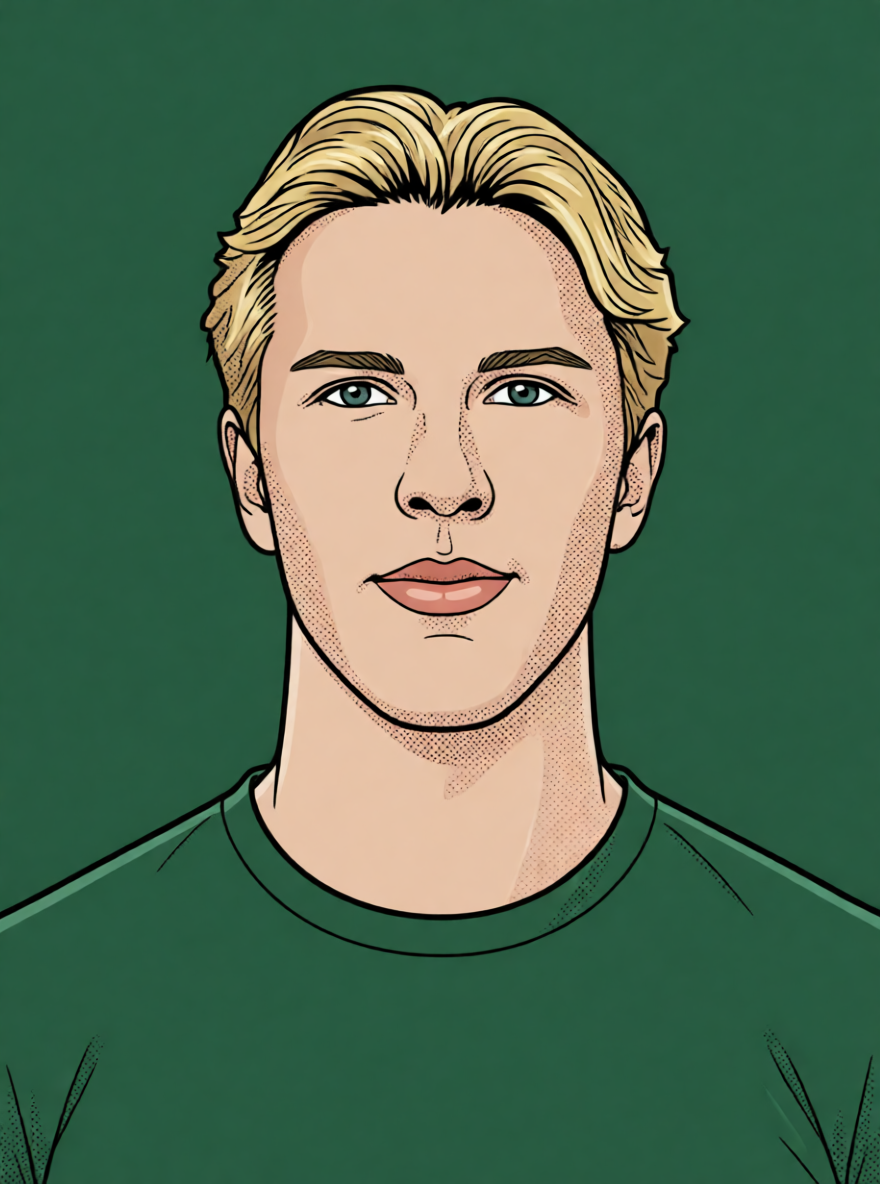 Luka Hyryläinen — ScoutChefAI illüstrasyonu