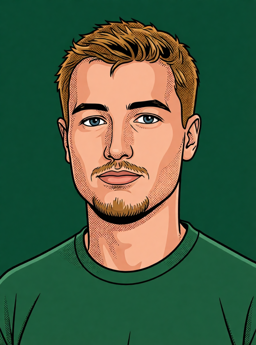Dalibor Vecerka — ScoutChefAI illüstrasyonu