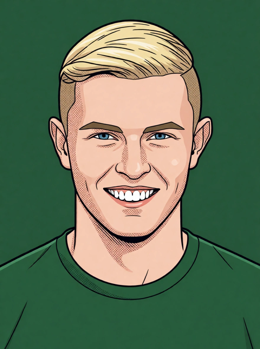 Milan de Haan — ScoutChefAI illüstrasyonu