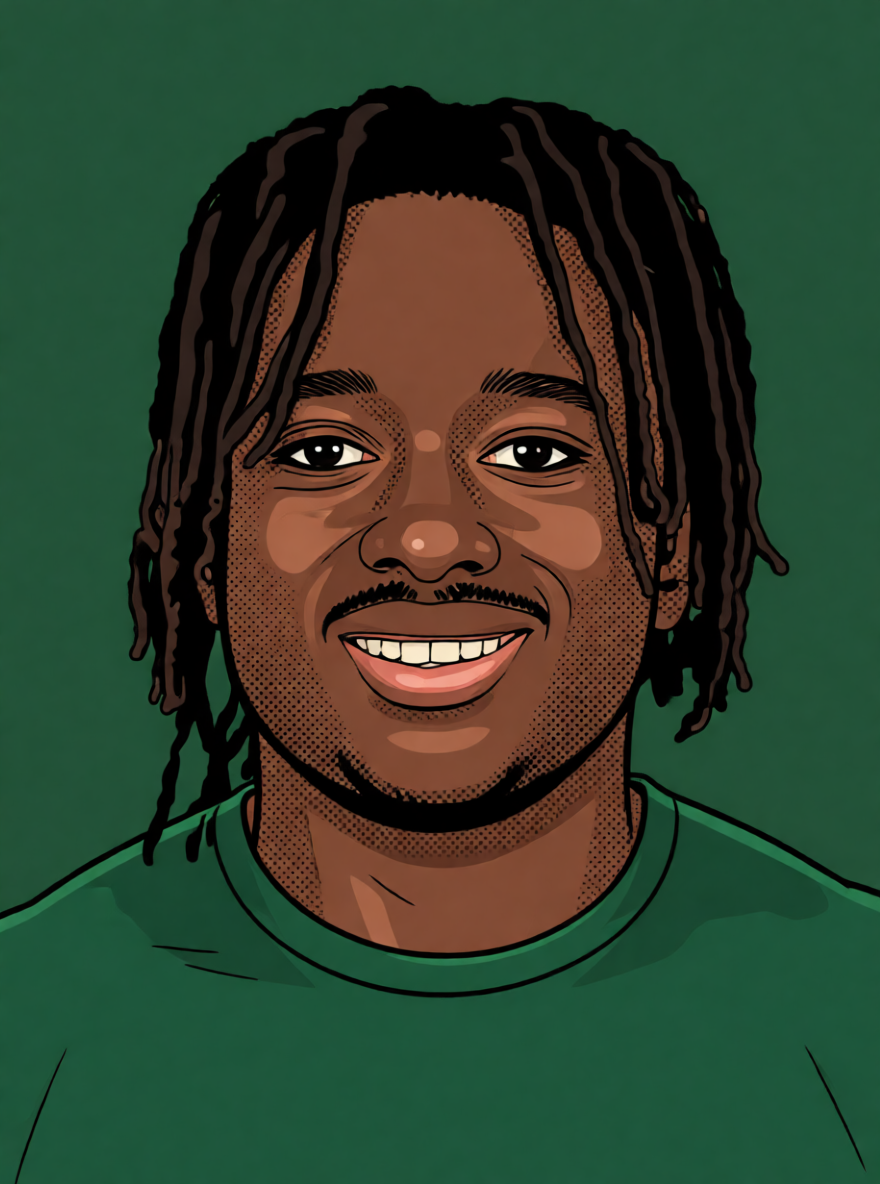 Amadou Samoura — ScoutChefAI illüstrasyonu