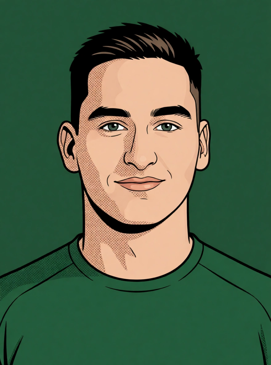 Hamza Jaganjac — ScoutChefAI illüstrasyonu
