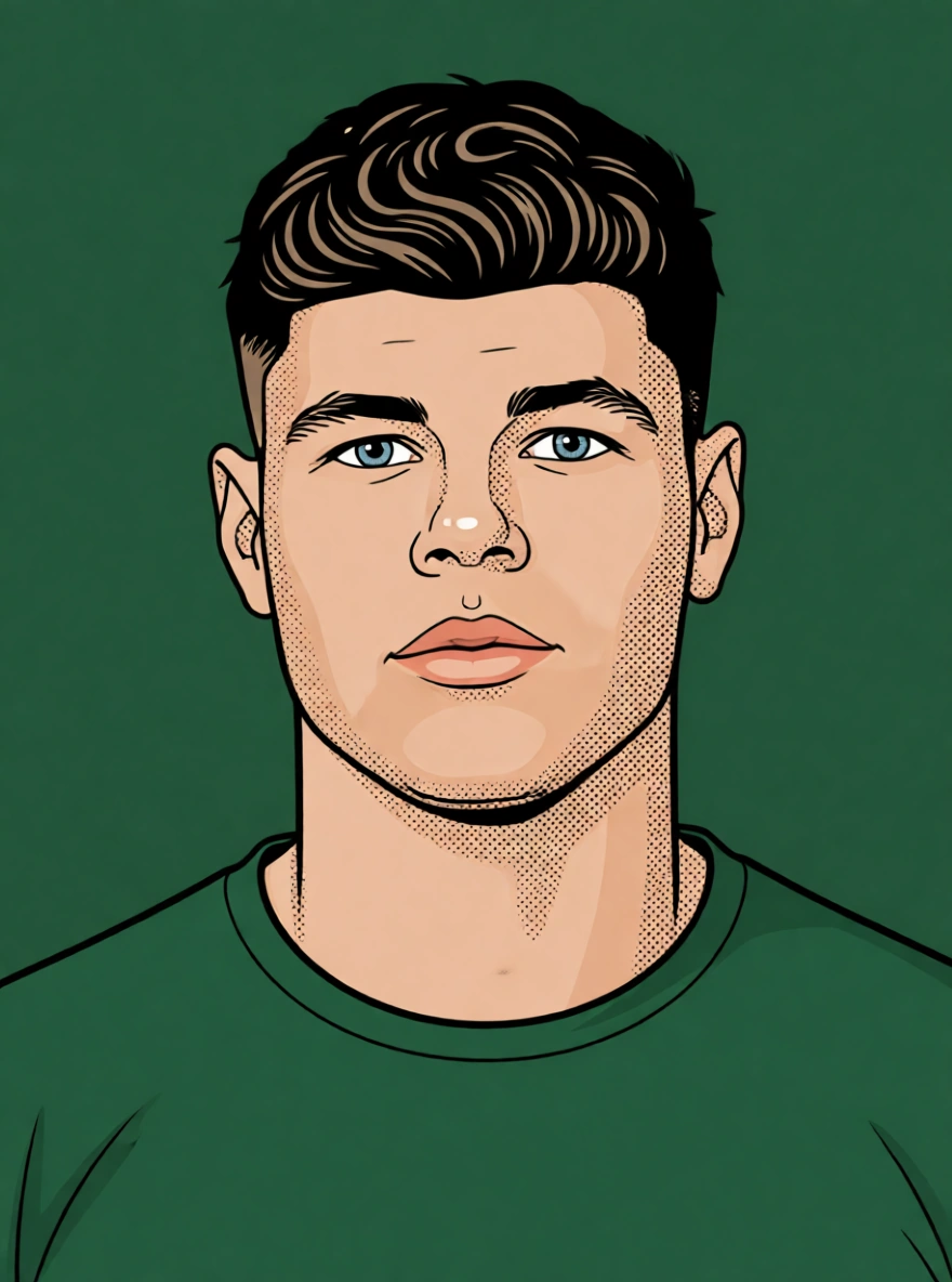 Luca Pazourek — ScoutChefAI illüstrasyonu