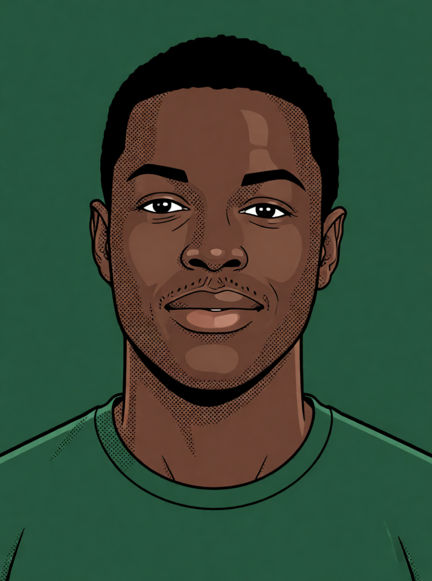 Alioune Ndoye — ScoutChefAI illüstrasyonu
