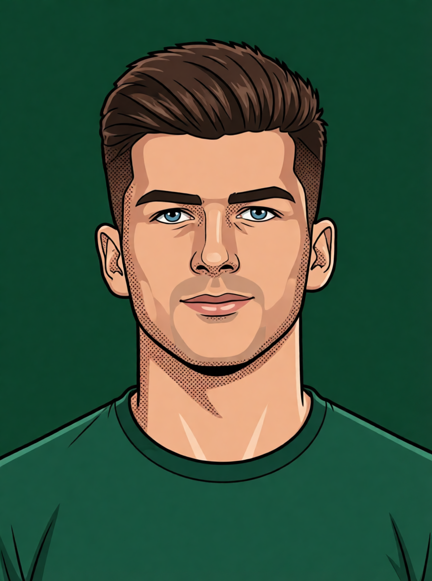 Uros Miladinovic — ScoutChefAI illüstrasyonu
