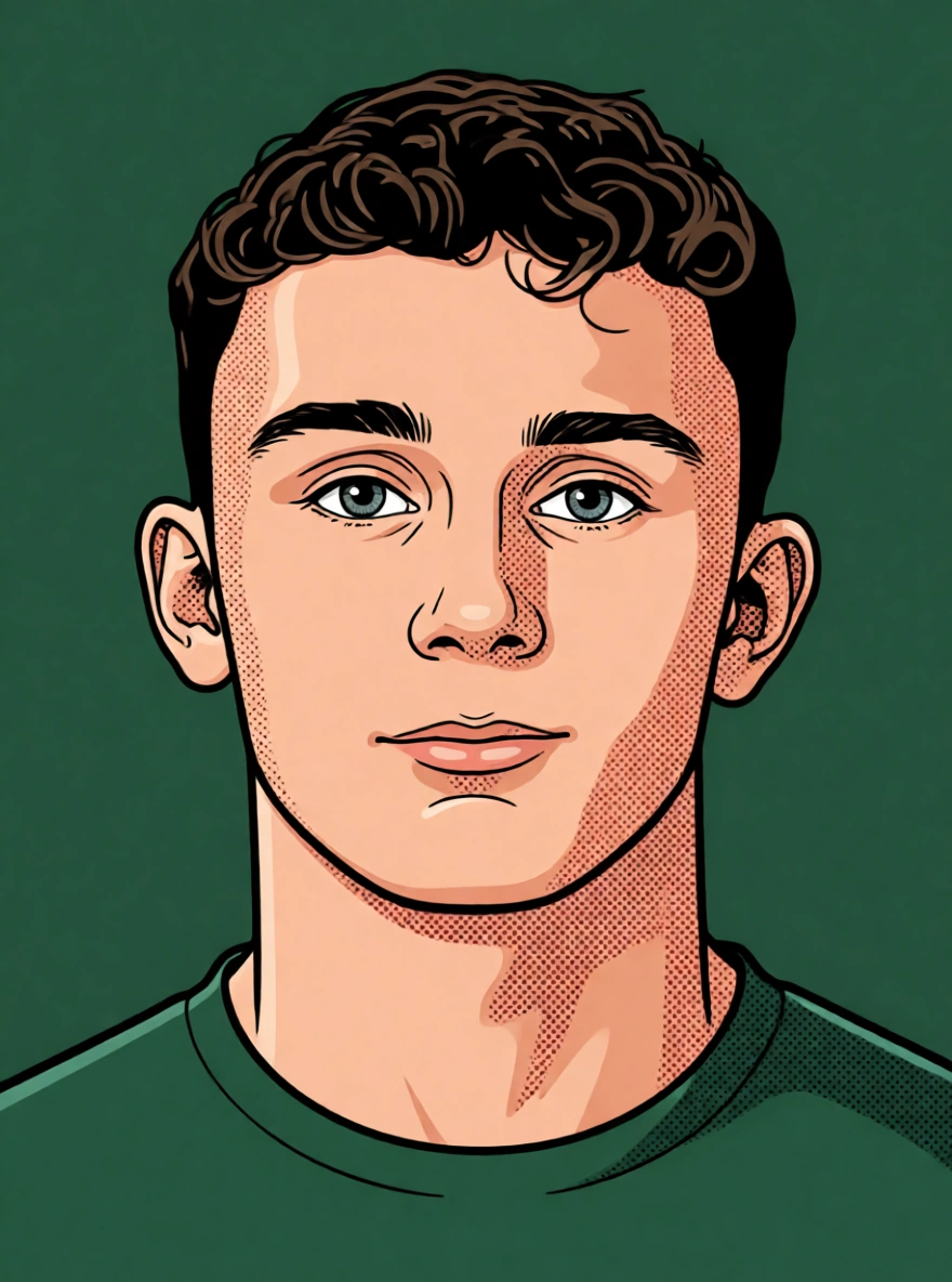Samuel Krasniqi — ScoutChefAI illüstrasyonu