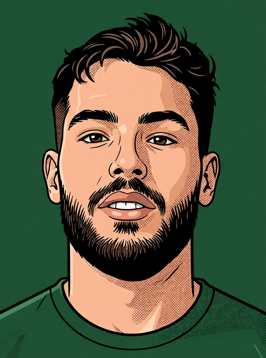 Santiago Franca — ScoutChefAI illüstrasyonu