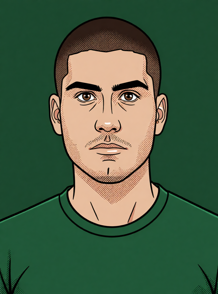 Aleko Basiladze — ScoutChefAI illüstrasyonu