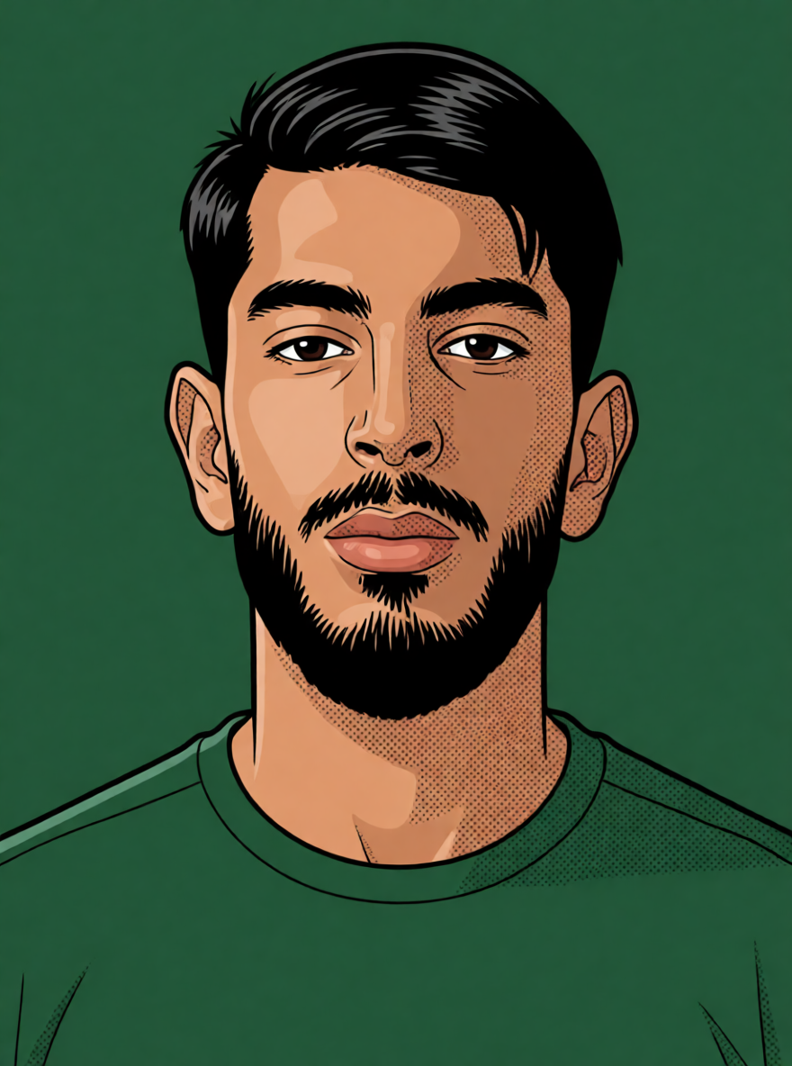 Rayan Touzghar — ScoutChefAI illüstrasyonu