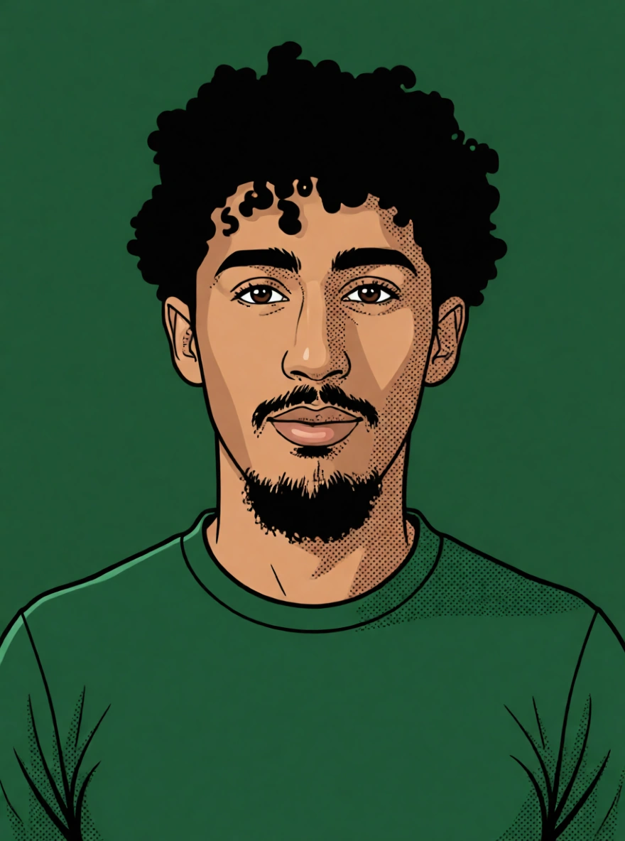 Mohamed-Amine Bouchenna — ScoutChefAI illüstrasyonu