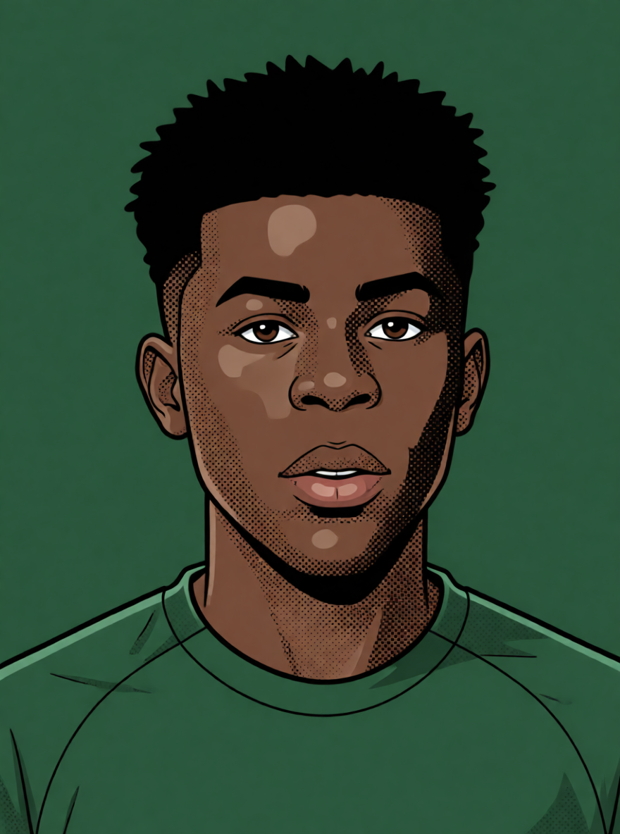 Sol Sidibé — ScoutChefAI illüstrasyonu