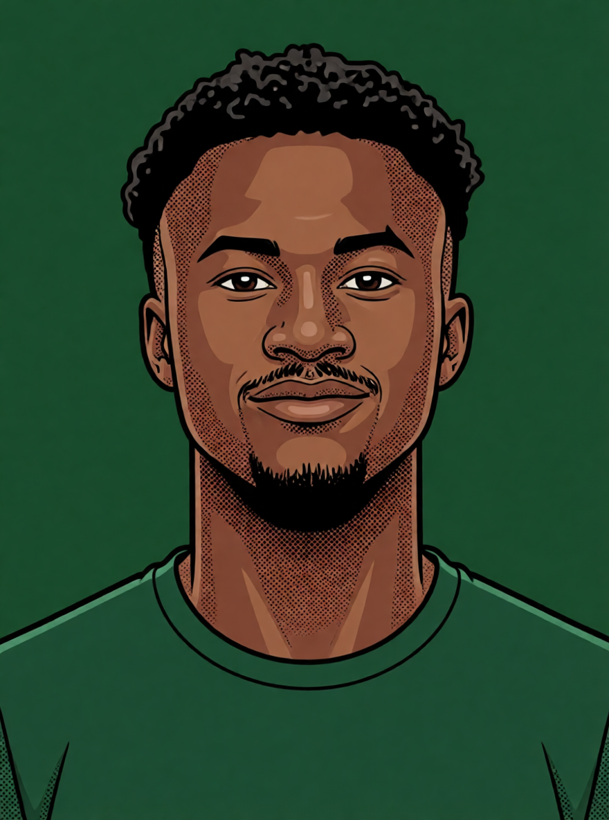 Bubacarr Tambedou — ScoutChefAI illüstrasyonu