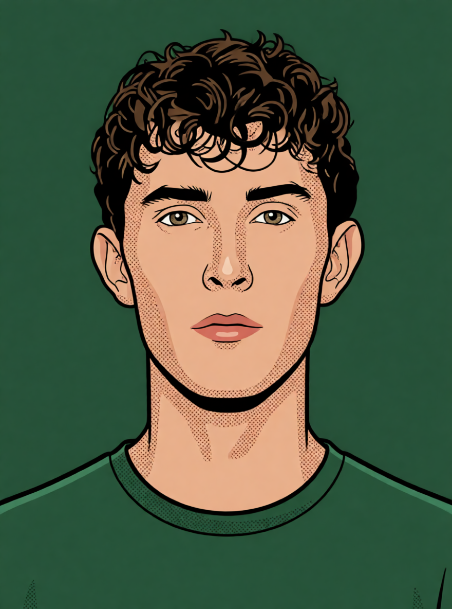 Oscar Verhoeven — ScoutChefAI illüstrasyonu