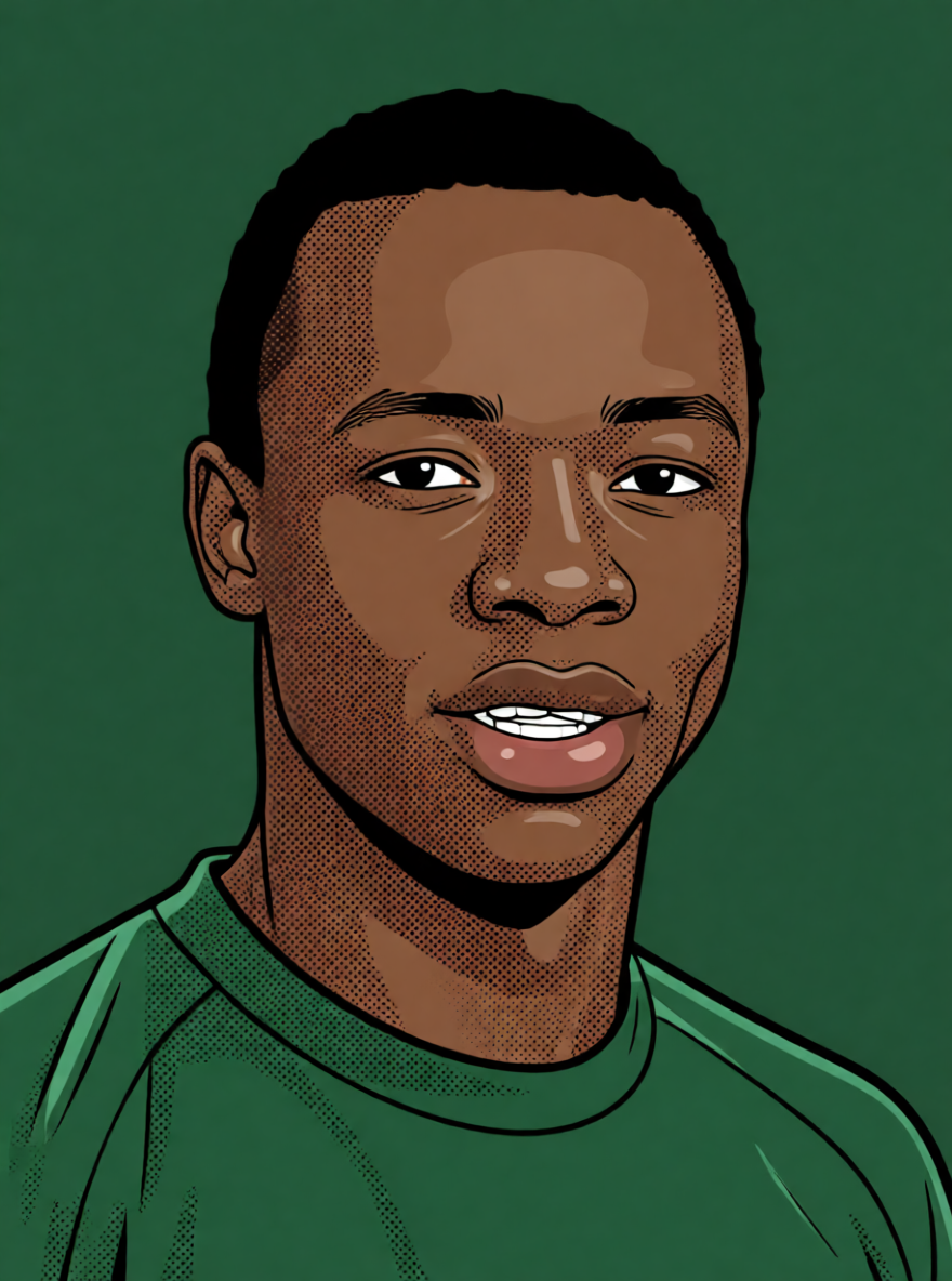 Alie Conteh — ScoutChefAI illüstrasyonu