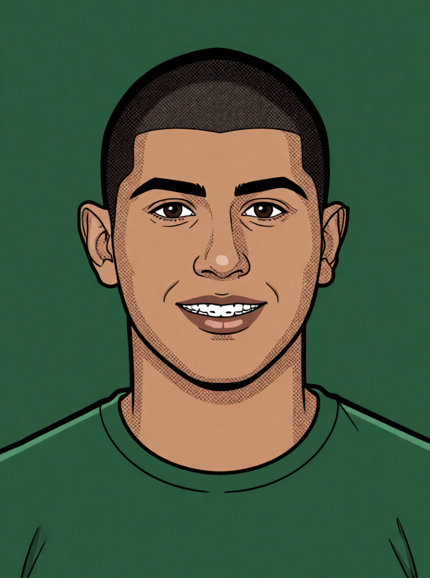 Mateo Peralta — ScoutChefAI illüstrasyonu